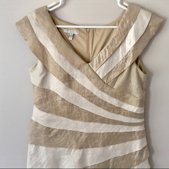 LN GORGEOUS DRESS. SO SLENDERIZING! PERFECT DRESS FOR DINNER DATES, PARTIES, ETC - Picture 3 of 4